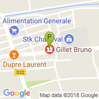 carte de la Pharmacie Gillet