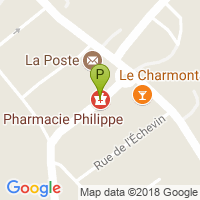 carte de la Pharmacie Philippe