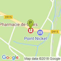 carte de la Pharmacie du Chars