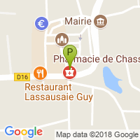 carte de la Pharmacie de Chasselay