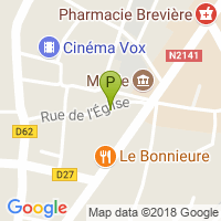 carte de la Pharmacie de l'Eglise