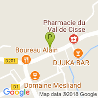 carte de la Pharmacie de la Loire
