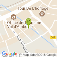 carte de la Pharmacie Centrale