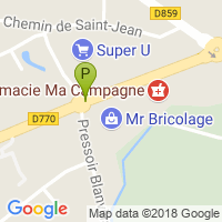 carte de la Pharmacie Ma Campagne