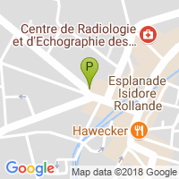 carte de la Pharmacie des Tours