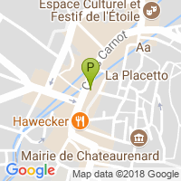 carte de la Pharmacie du cours