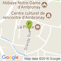 carte de la Pharmacie d'Ambronay