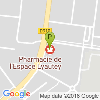 carte de la Pharmacie Rogier