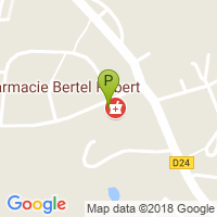 carte de la Pharmacie Bertel et Robert