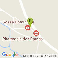 carte de la Pharmacie des Etangs