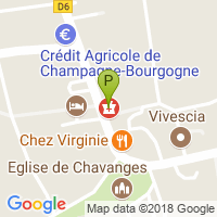 carte de la Pharmacie de Chavanges