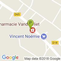 carte de la Pharmacie Vandervliet