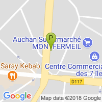 carte de la Pharmacie des Marroniers