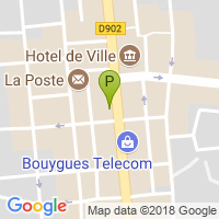 carte de la Pharmacie du Centre