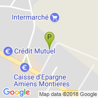 carte de la Pharmacie de Montieres