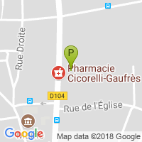 carte de la Pharmacie Cicorelli