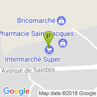 carte de la Pharmacie Saint Jacques