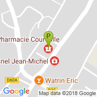 carte de la Pharmacie Courteille