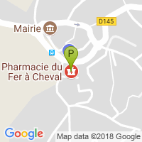 carte de la Pharmacie du Fer A Cheval