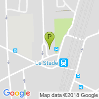 carte de la Pharmacie du Stade