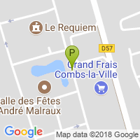 carte de la Pharmacie de l'Ormeau