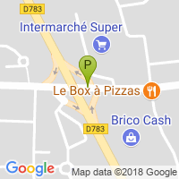 carte de la Pharmacie de Lanriec