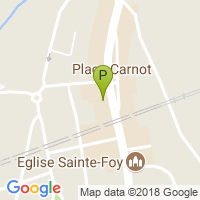 carte de la Pharmacie du Centre