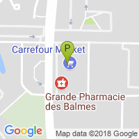 carte de la Pharmacie des Balmes