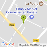 carte de la Pharmacie du Centre