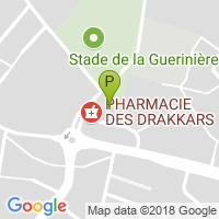 carte de la Pharmacie des Drakkars