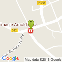 carte de la Pharmacie Arnold Rosa