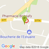 carte de la Pharmacie Bonnafy