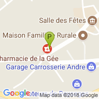 carte de la Pharmacie Bassien Vallee