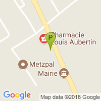 carte de la Pharmacie Louis Aubertin