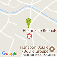 carte de la Pharmacie Reboul Tep