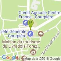 carte de la Pharmacie du Centre