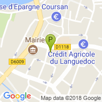 carte de la Pharmacie d'Occitanie