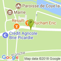 carte de la Pharmacie de Coye-La-Forêt