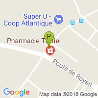 carte de la Pharmacie Tuffier