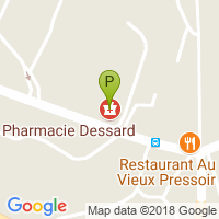 carte de la Pharmacie Dessard