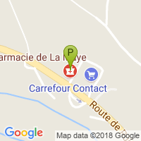 carte de la Pharmacie de la Maye