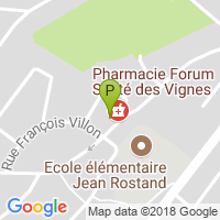 carte de la Pharmacie des Vignesas