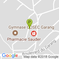 carte de la Pharmacie du Garang