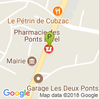 carte de la Pharmacie des Ponts Eiffel