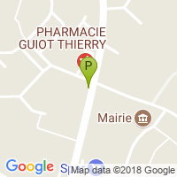 carte de la Pharmacie Guiot