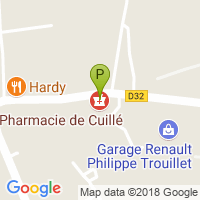 carte de la Pharmacie du Maine