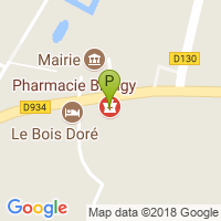 carte de la Pharmacie Rieux