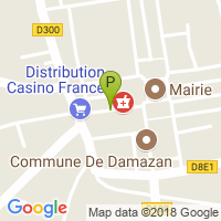 carte de la Pharmacie Lagacherie