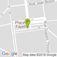 carte de la Pharmacie la Fayette