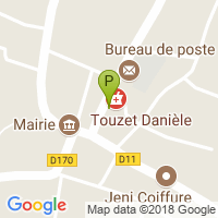 carte de la Pharmacie Touzet